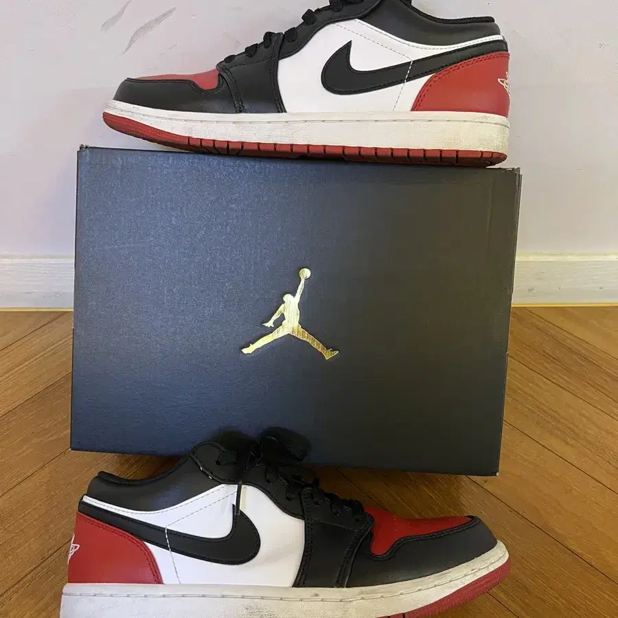 Jordan 1 Low Bred Toe 판매합니다