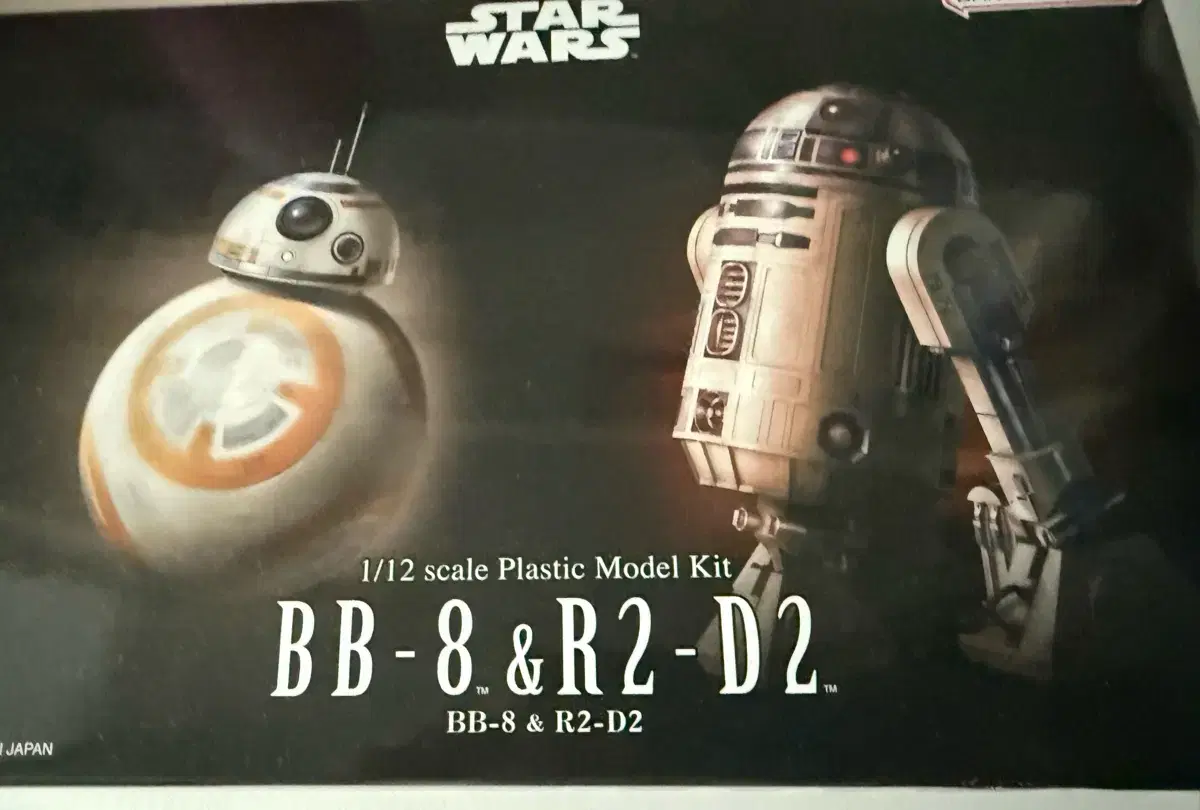 반다이 스타워즈 STAR WARS BB8&R2D2 프라모델