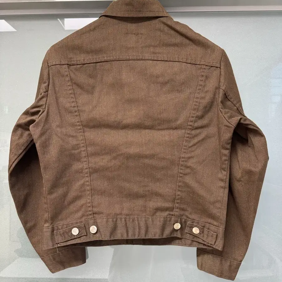 70s USA WRANGLER 랭글러 브라운 데님 자켓