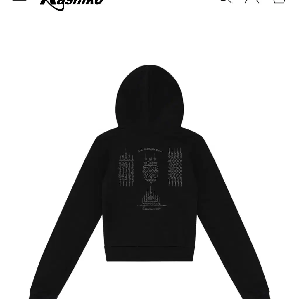 카시코 Yantra Slim Hood Zip-up 후드집업 M