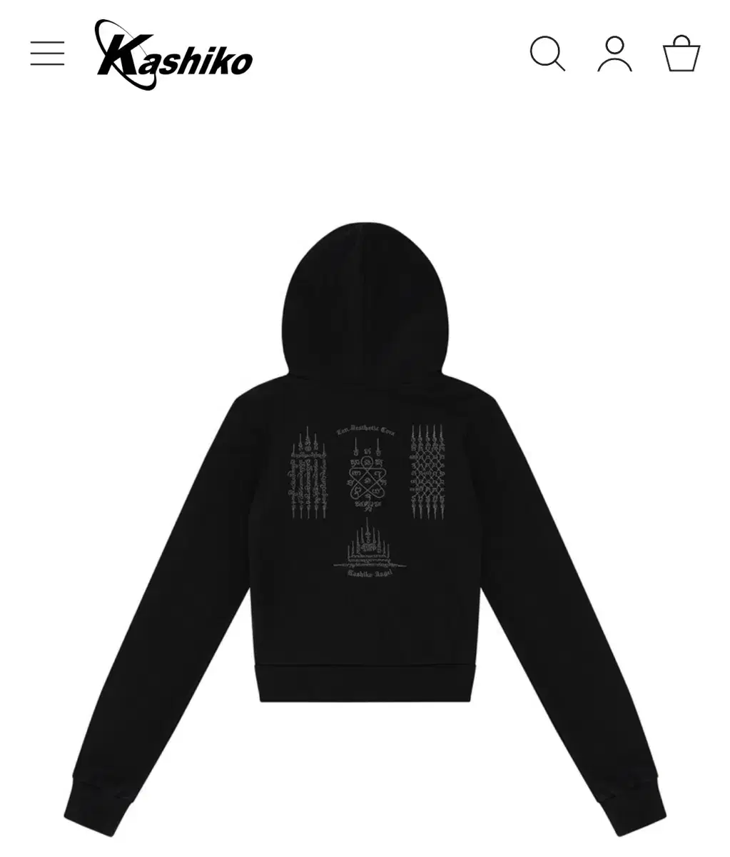 카시코 Yantra Slim Hood Zip-up 후드집업 M