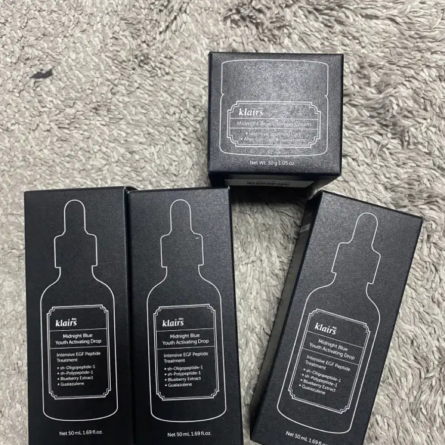 디어클레어스 블루드롭 (50ml*3개) + 블루카밍크림(30g)