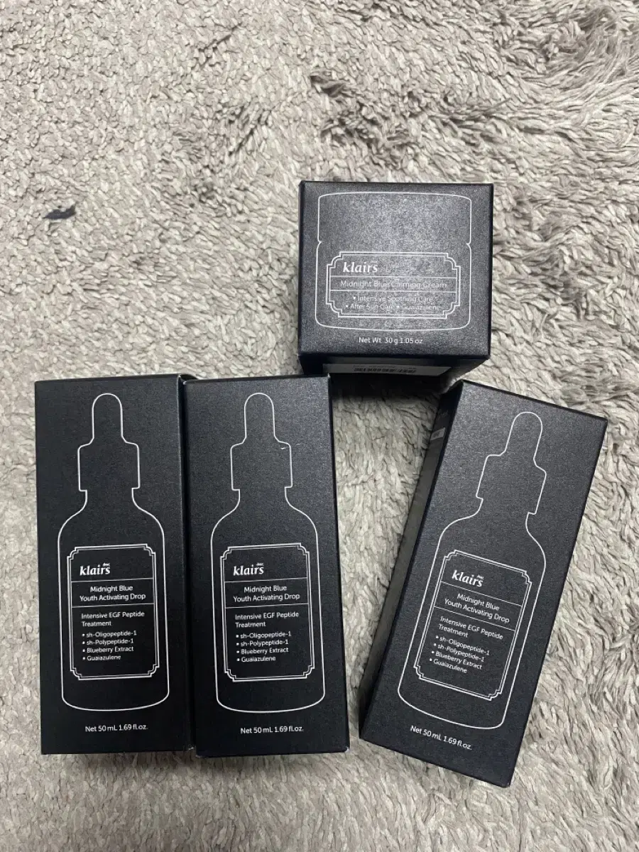 디어클레어스 블루드롭 (50ml*3개) + 블루카밍크림(30g)