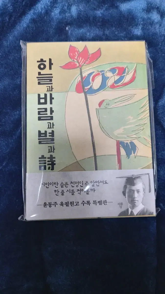 윤동주 시인 하늘과 바람과 별과 시 윤필원고 특별판 엽서 세트 미개봉