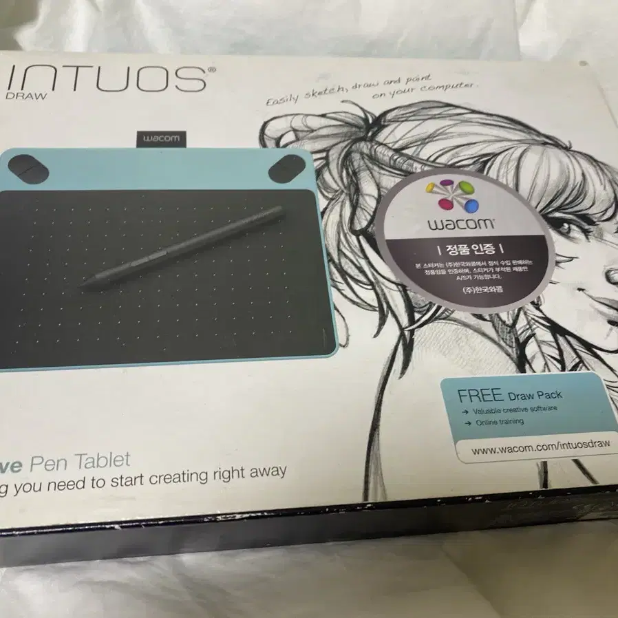 Wacom Intuos draw CTL-490 와콤 인튜어스 판태블릿