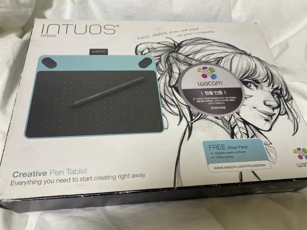 Wacom Intuos draw CTL-490 와콤 인튜어스 판태블릿