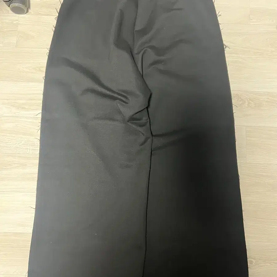 (L) MJD CONTRAST WIDE SWEAT PANTS(BLACK)