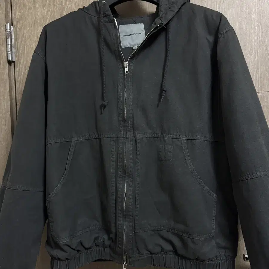 M) 에스피오나지 Overdyed Hooded Work Jacket Pi