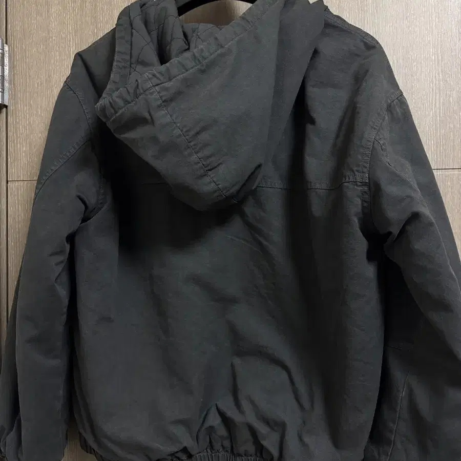 M) 에스피오나지 Overdyed Hooded Work Jacket Pi