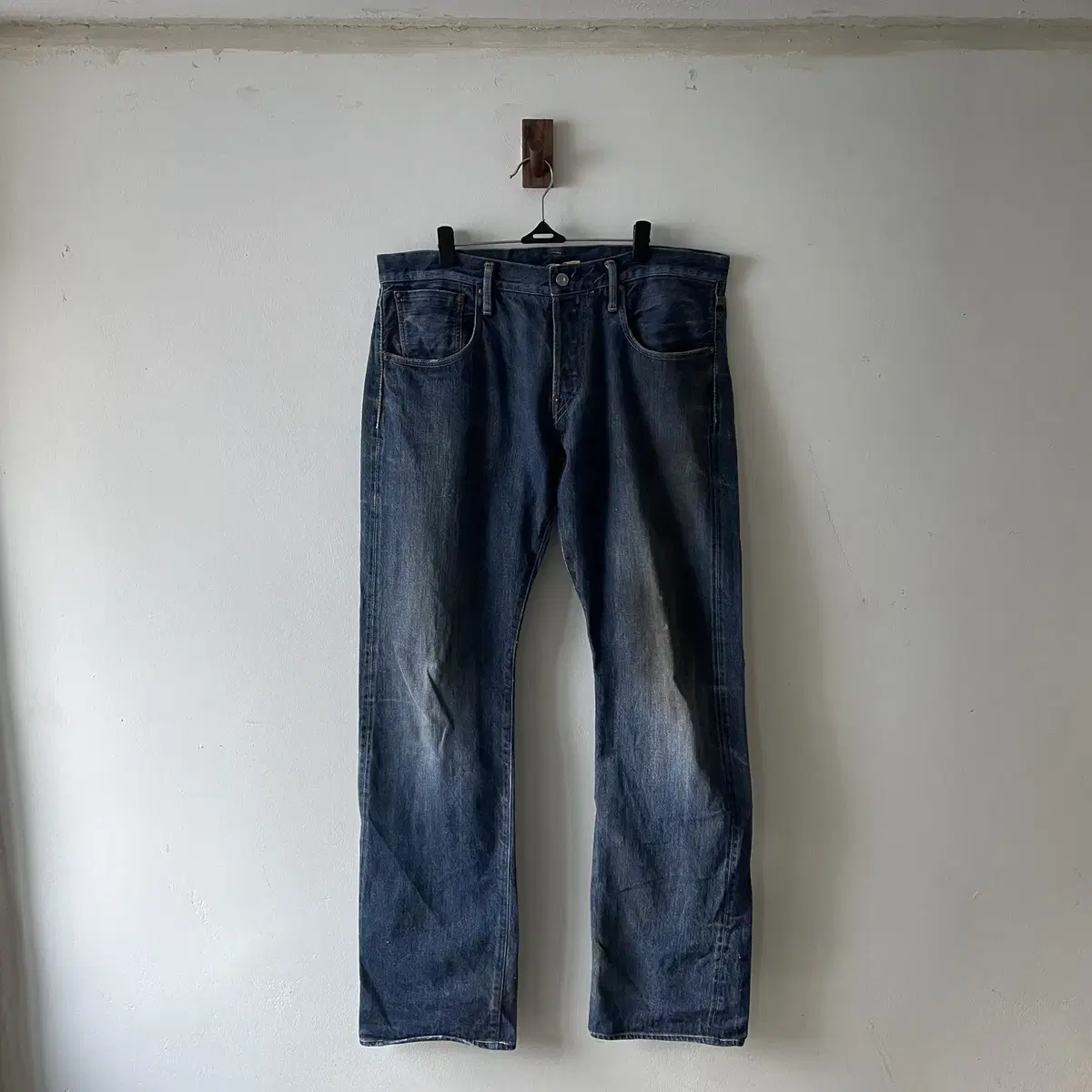 JPN Vintage Canton Overalls 1002 데님 팬츠