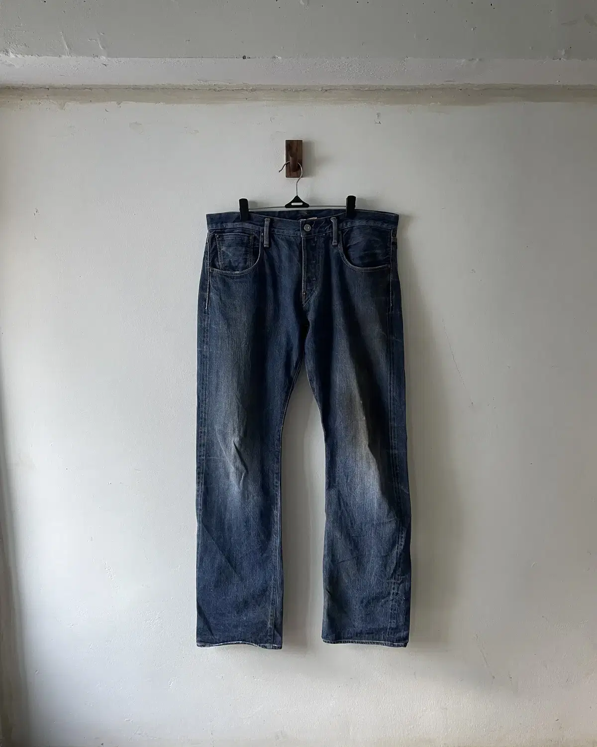 JPN Vintage Canton Overalls 1002 데님 팬츠