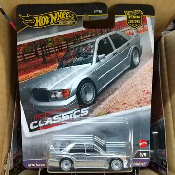 새상품 10개 핫휠모던-클래식 메르세데스- 벤츠 190 E 2.5