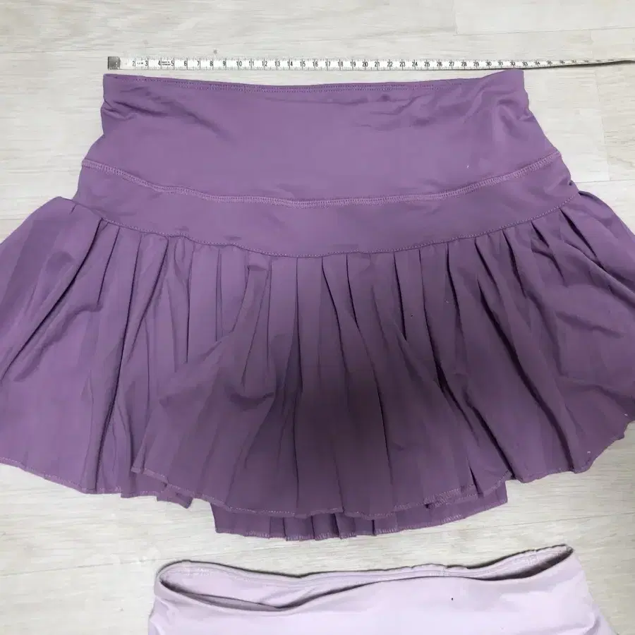 Pleated skort activewear mini tennis ski