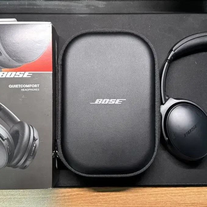 Bose qc45 헤드폰 블랙 풀박스