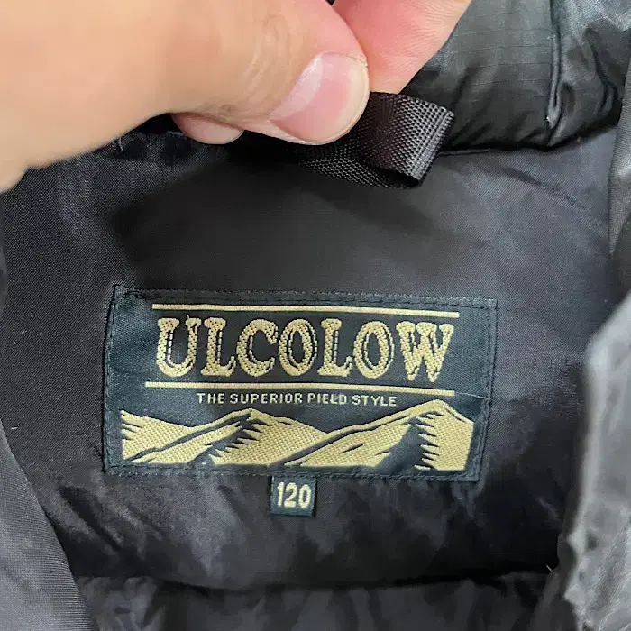 ULCOLOW  다운 베스트 아동용