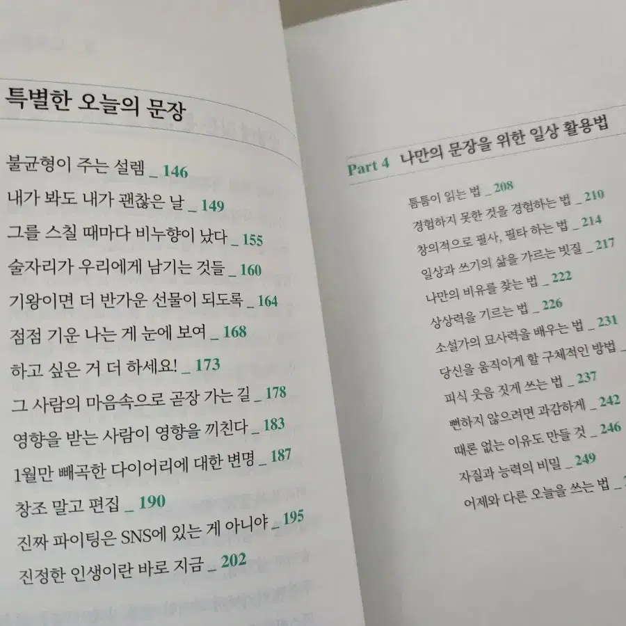 책 <오늘로 쓴 카피 오늘도 쓴 카피>