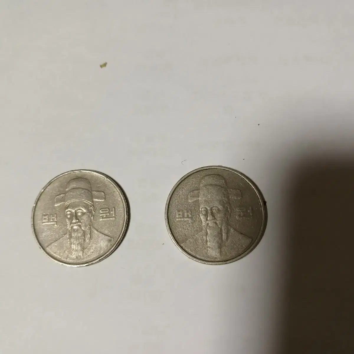 1985년 100원 2개