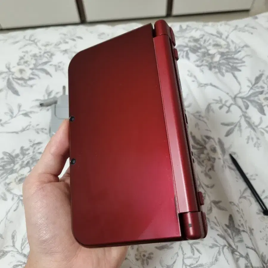 뉴 닌텐도 3dsxl 메탈릭레드 풀구성 A급