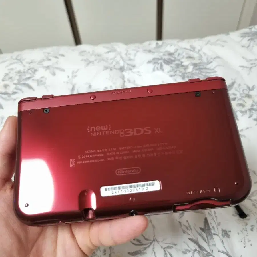 뉴 닌텐도 3dsxl 메탈릭레드 풀구성 A급