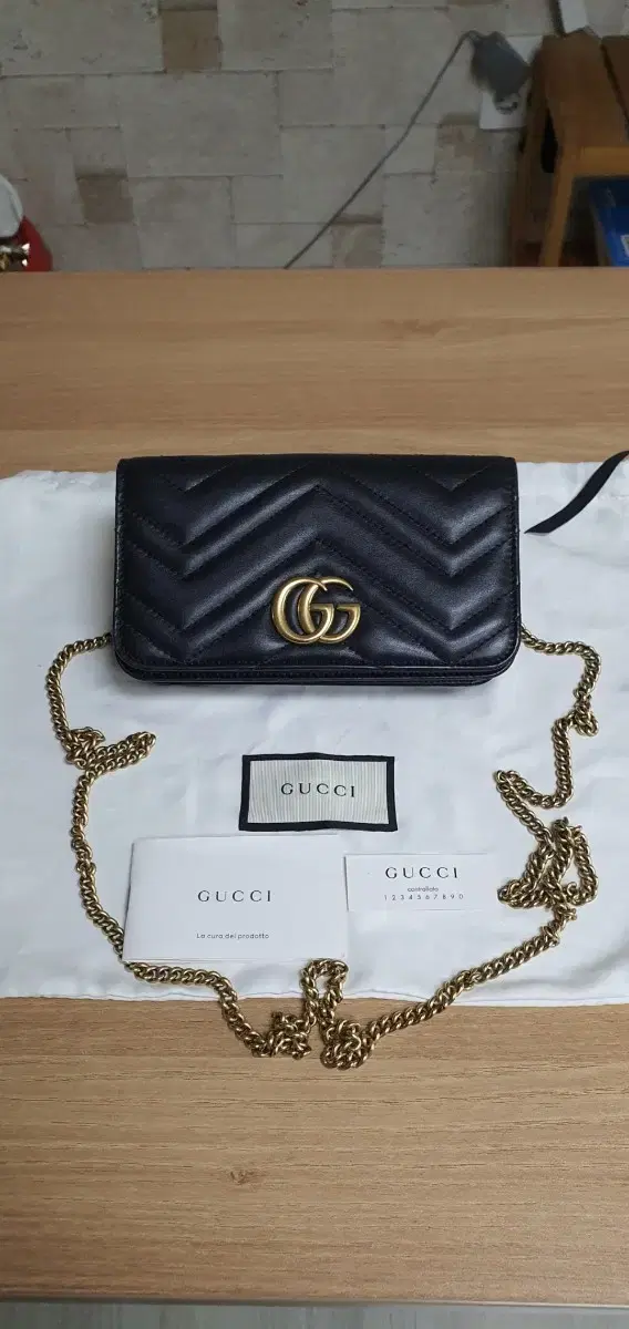 Gucci Mamont Matelassé Crossbody/Shoulder Bag Genuine Grade S (Receipt O)