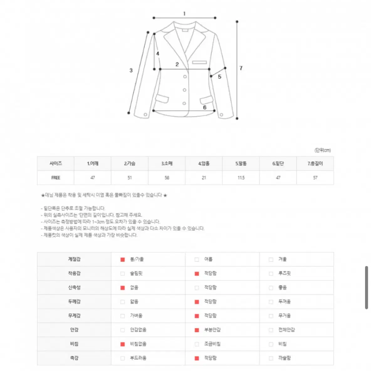 브랜다브랜든 청자켓