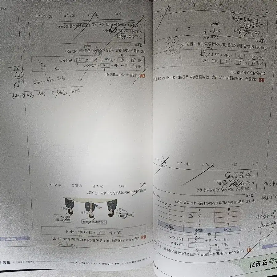 2025 배기범 물리1 필수본 개념완성 (본교재 + 워크북 + 필필노트)