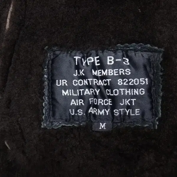 (M) TYPE B-3 AIR FORCE MILITARY JKT