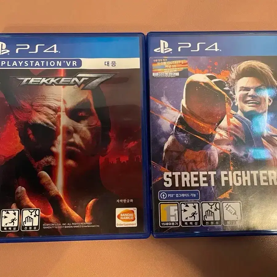 Ps4 Tekken7, 택켄7, 스트리트파이터6 특전