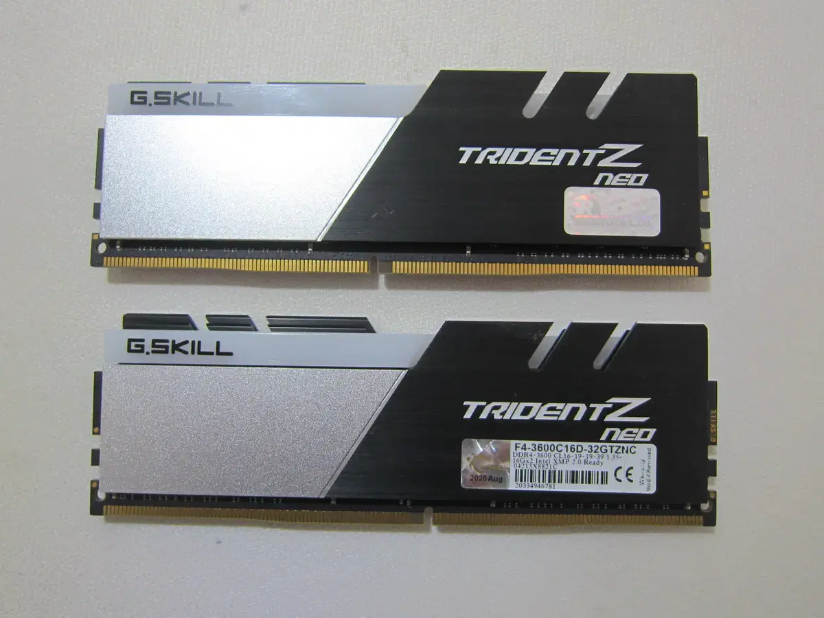 지스킬 DDR4-3600 CL16 TRIDENT Z NEO 16Gx2