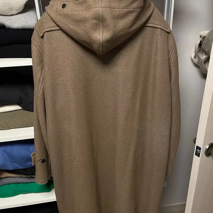 AURALEE | 오라리 AURALEE Wool and silk duffle coat Light