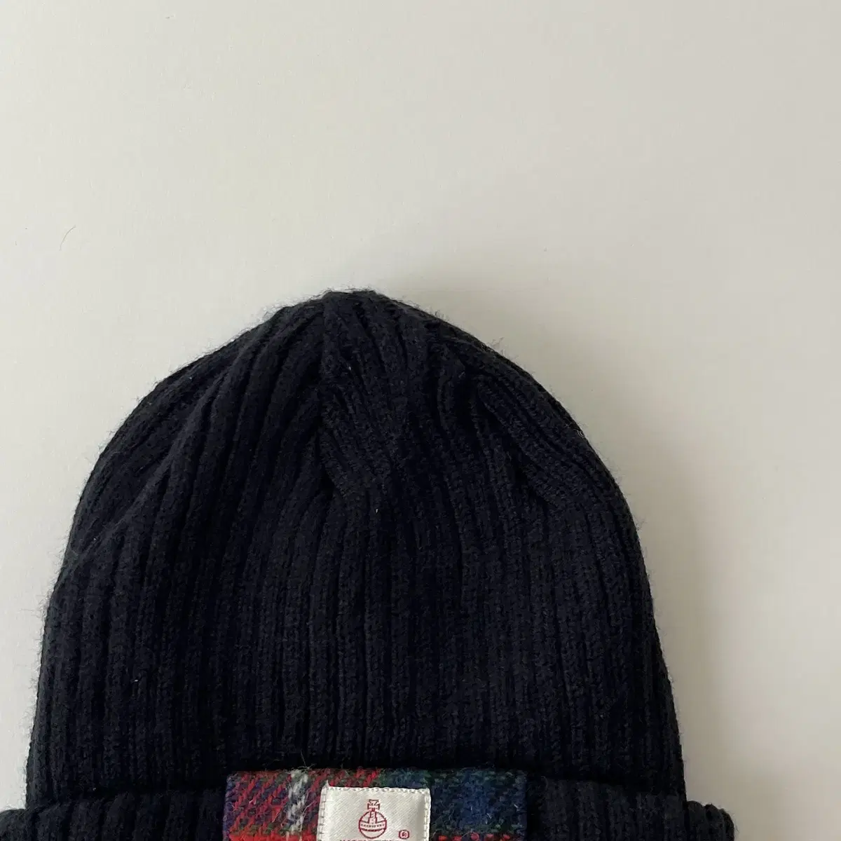 HARRIS TWEED knit Beanie