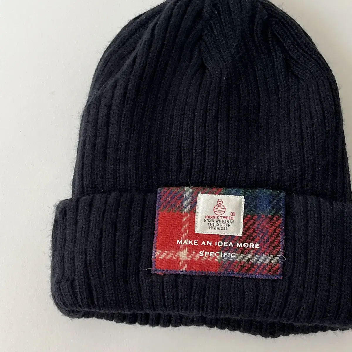 HARRIS TWEED knit Beanie