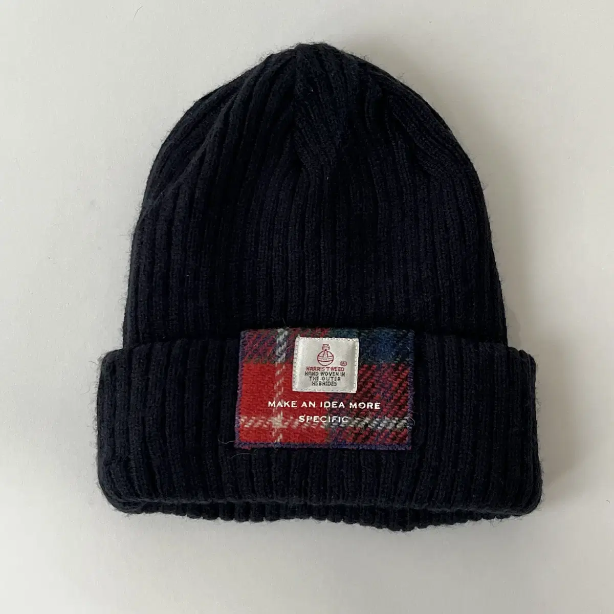 HARRIS TWEED knit Beanie