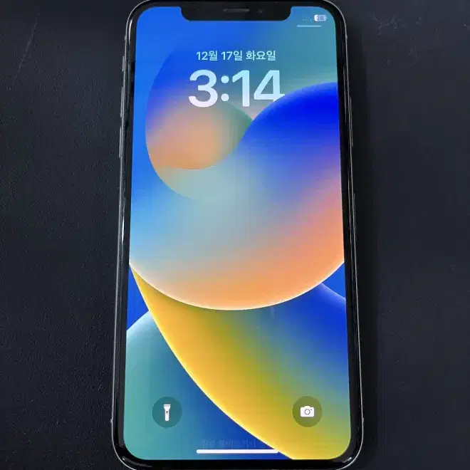 아이폰X 64GB 실버 공기계 판매합니다.