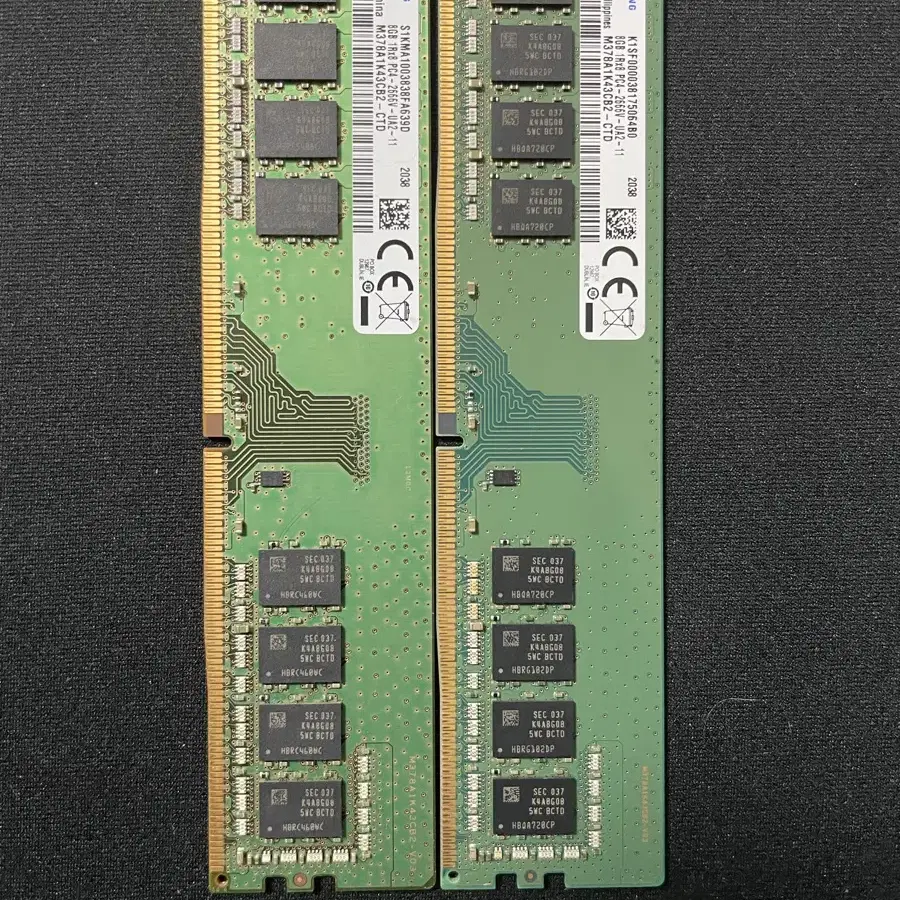 삼성 ddr4 8gb 2666v 2장