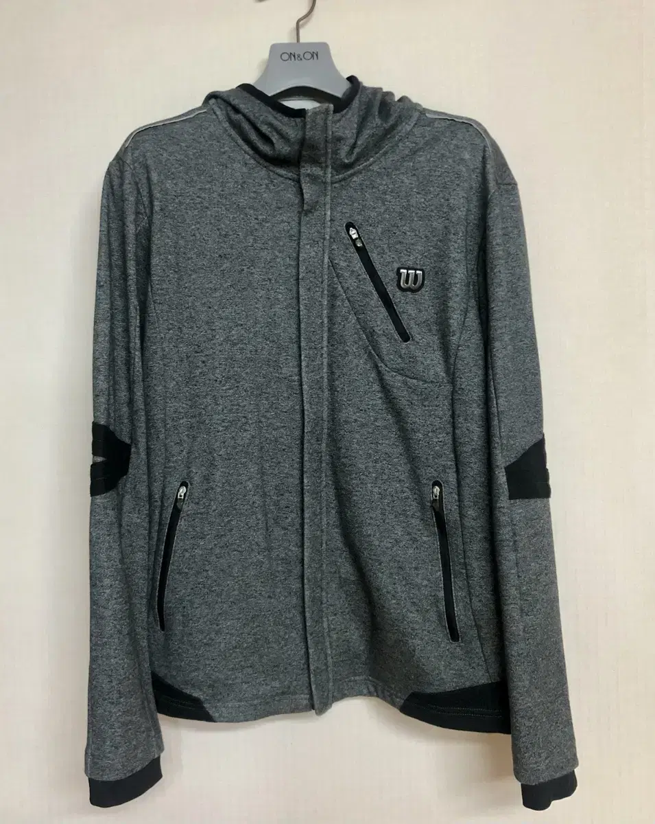 Wilson Hooded Zip-Up Jersey