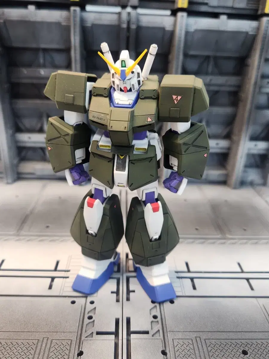 HG alex Gundam Painted Unarmed