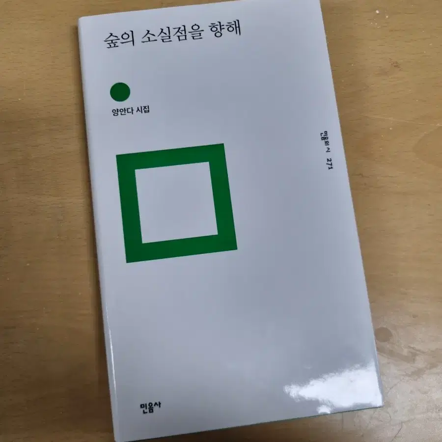 양안다 시집 숲의 소실점을 향해