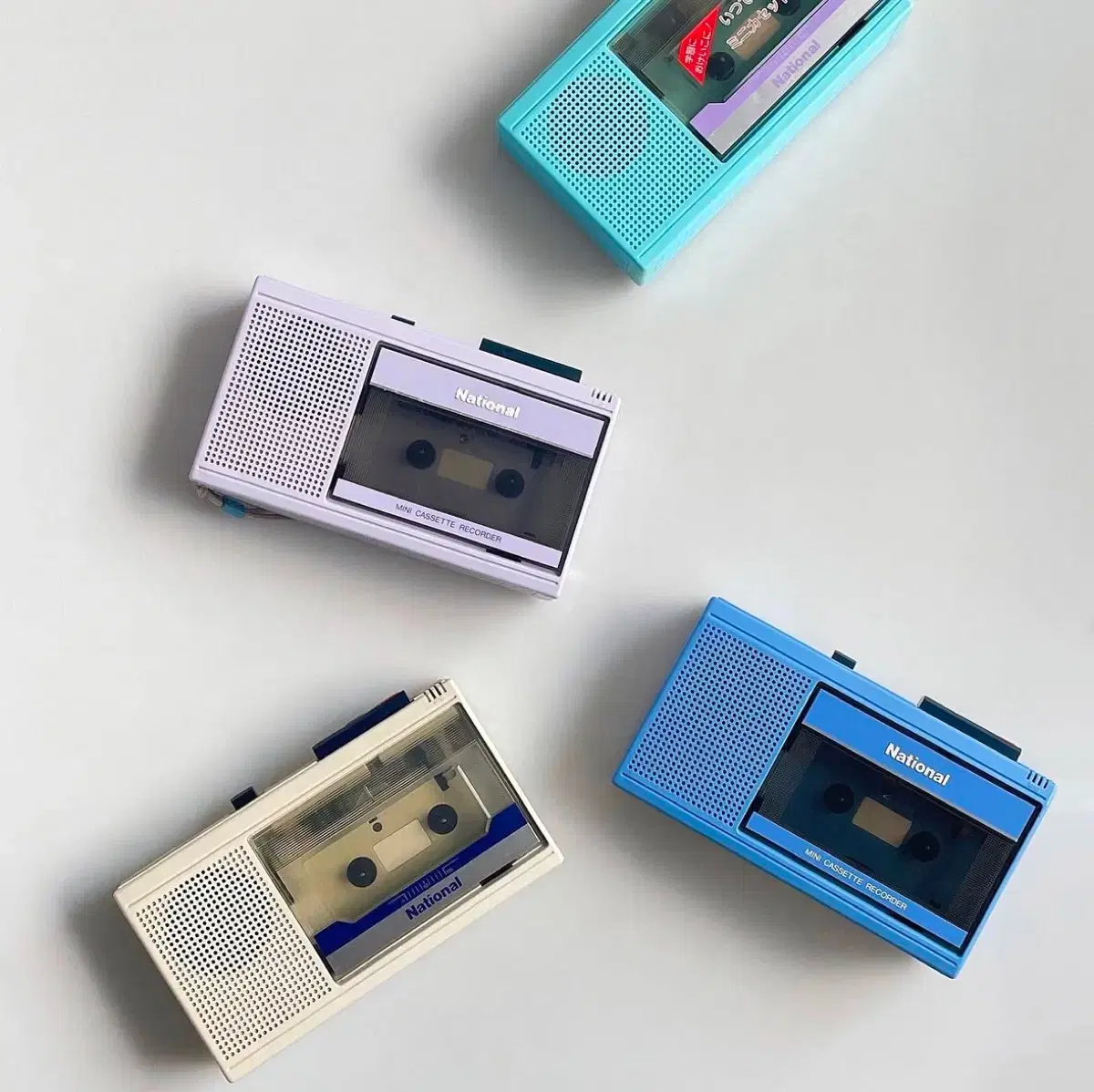 (판매) National Cassette Player (Blue)