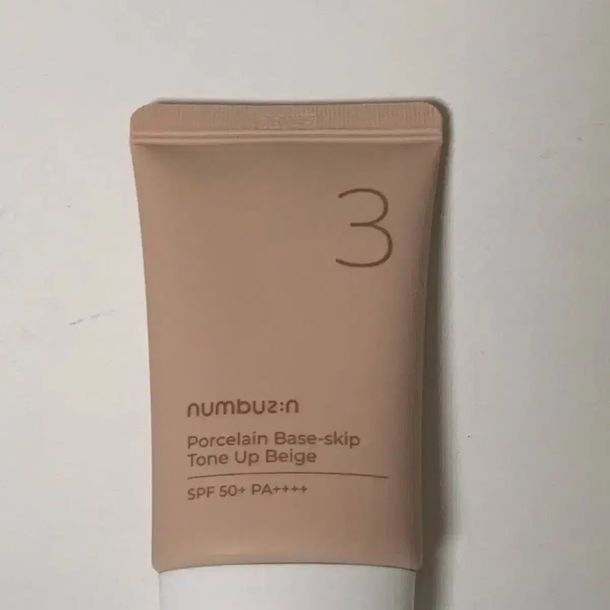 넘버즈인 3번 도자기결 파데스킵 톤업베이지 35ml (SPF50+ PA+