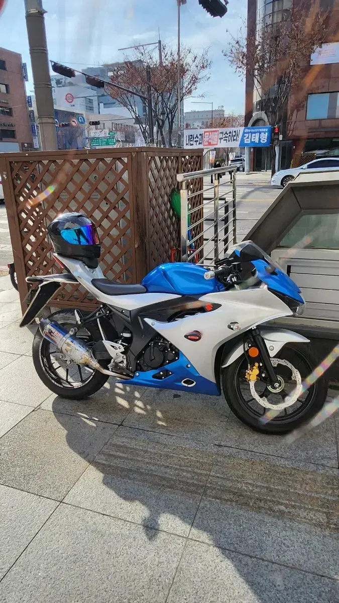 스즈키 gsx-r125 써론대차