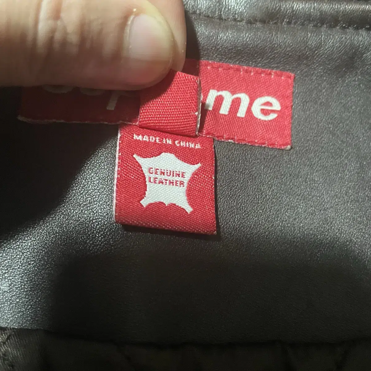 Supreme 06s leather jacket M size