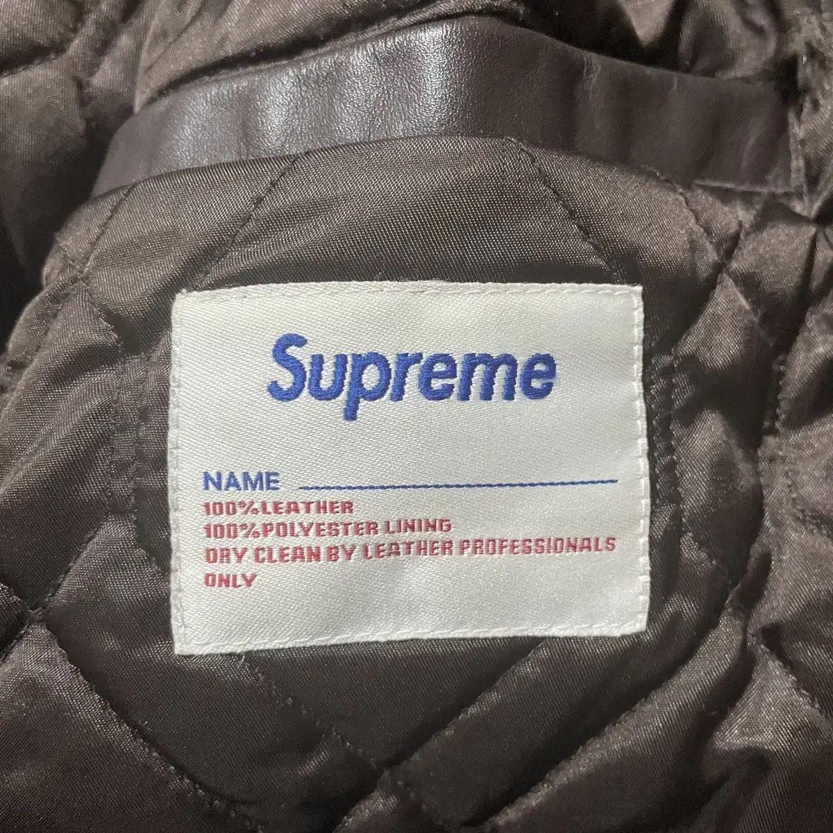 Supreme 06s leather jacket M size