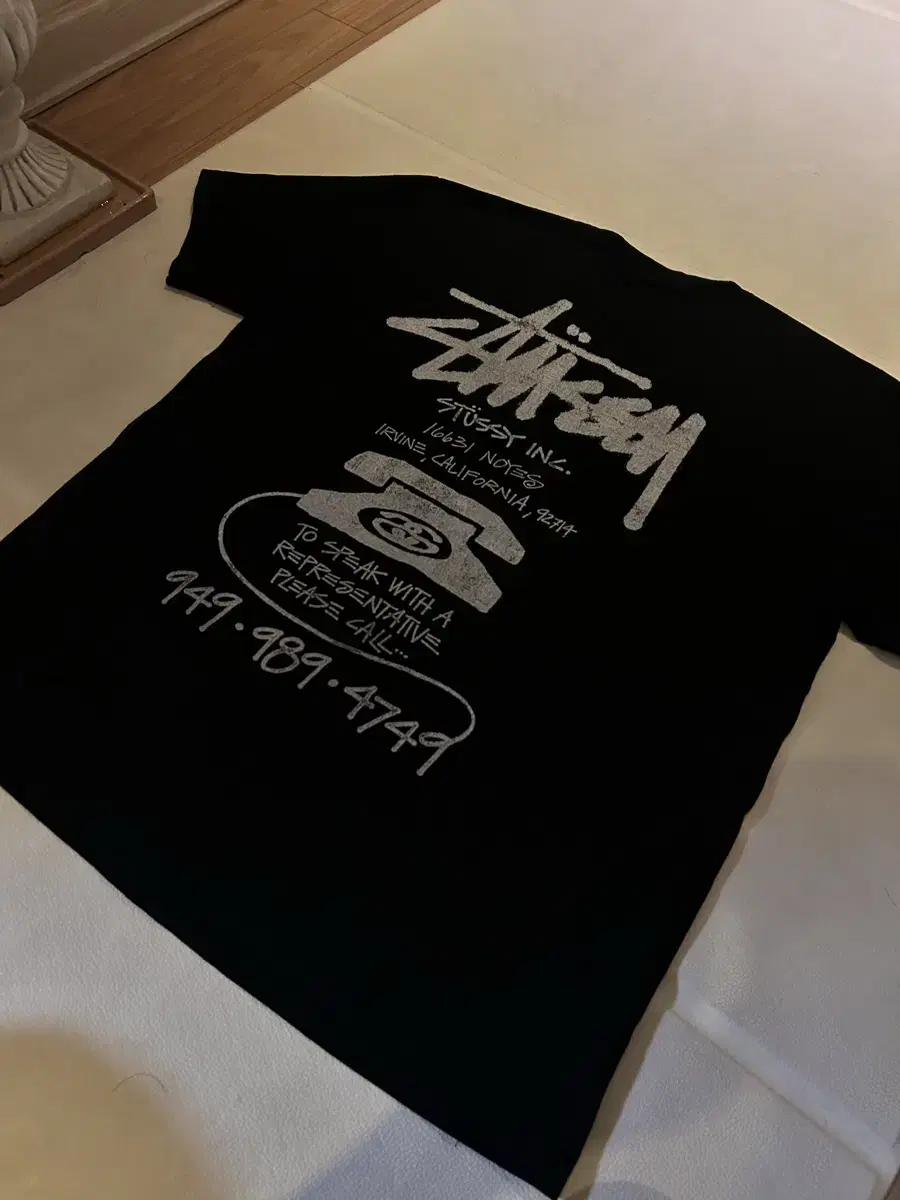 Stussy Old Von Pigment Dyed T-Shirt L