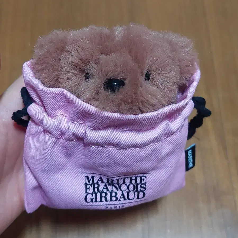 미사용 마리떼 곰 키링