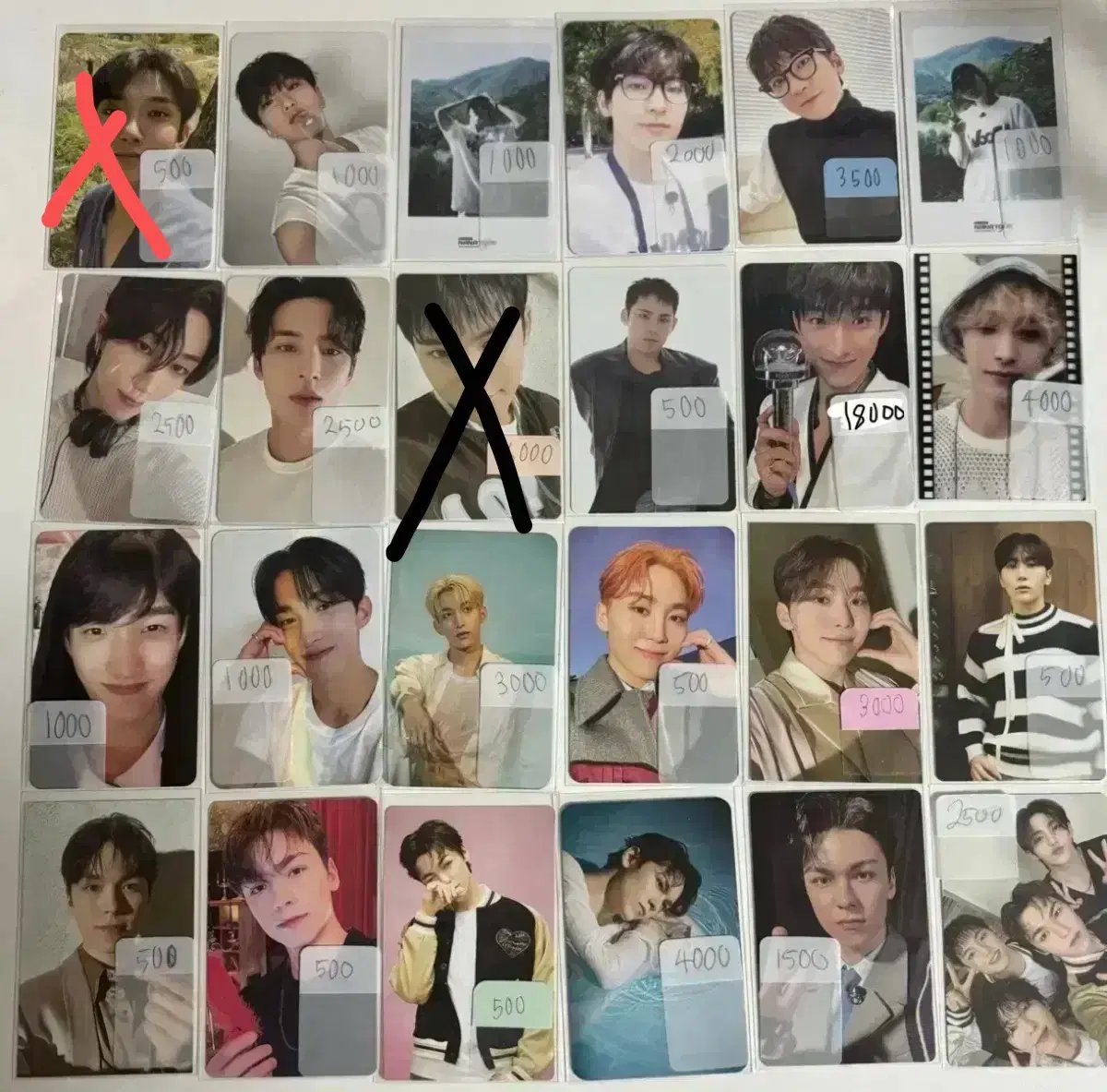 Seventeen s.coups joshua hoshi wonwoo woozi the8 mingyu dk seungkwan vernon Photocard