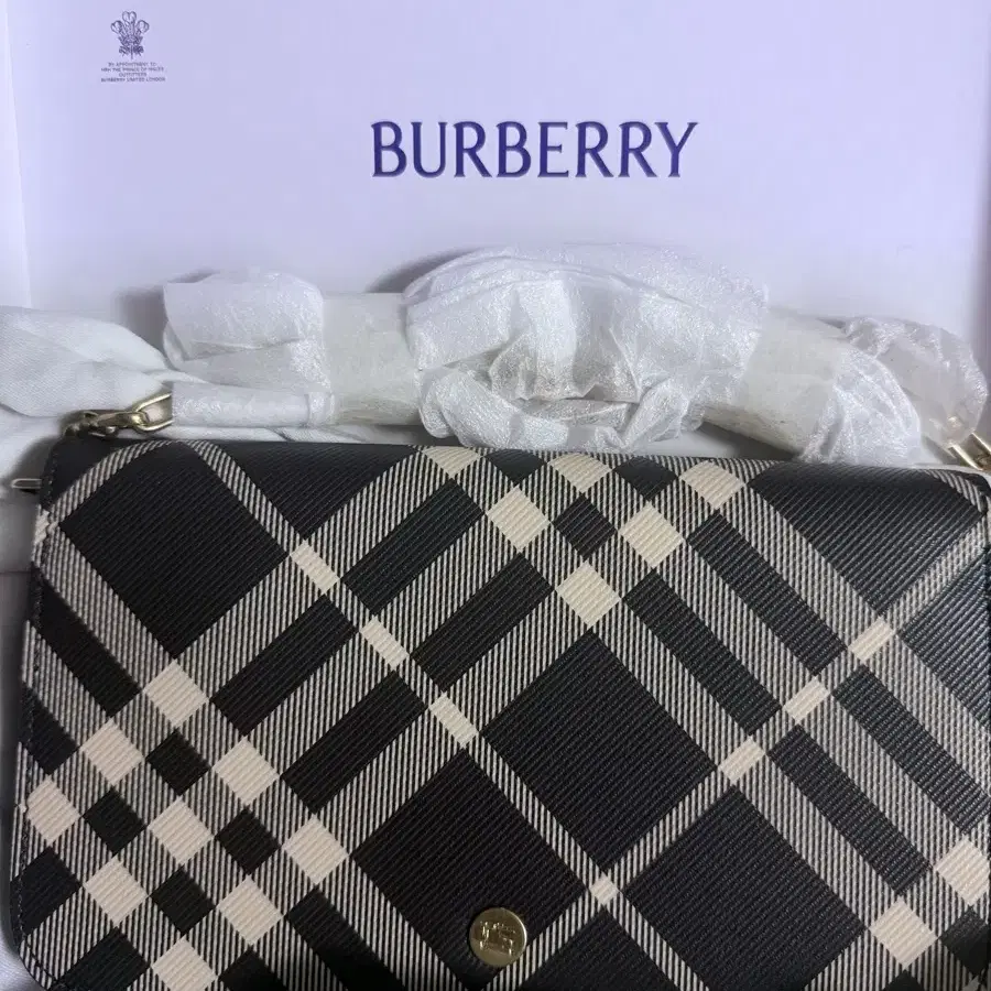 BURBERRY Ls 지갑 온 체인 Bin