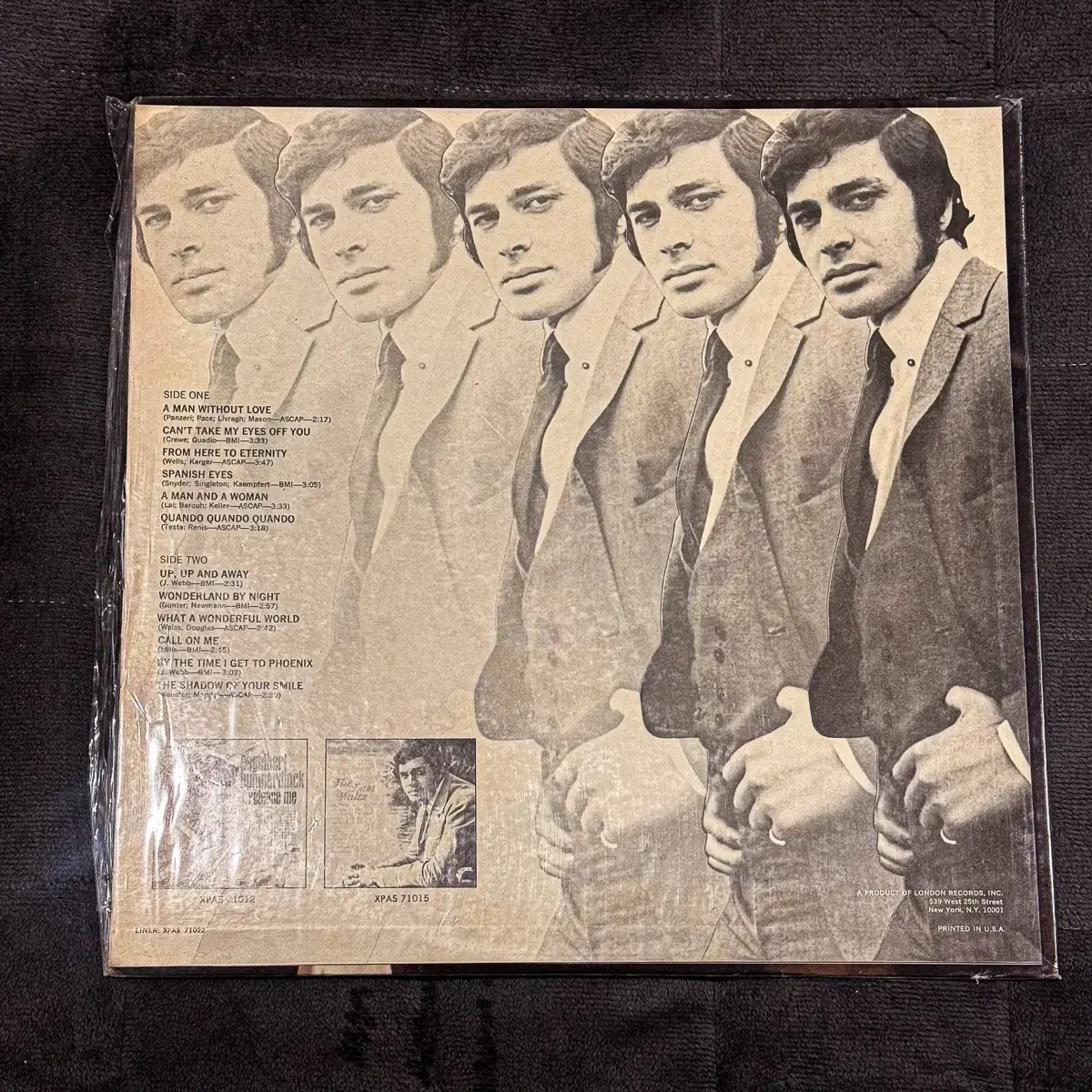 Engelbert Humperdinck LP 미국반