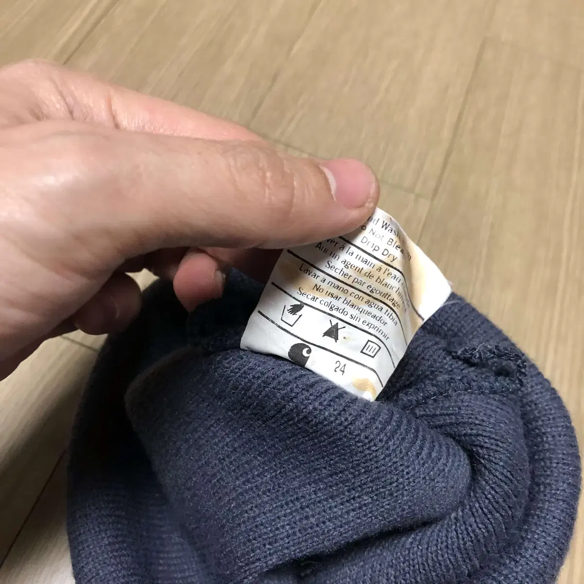 ONE SIZE) 칼하트 Carhartt A18 비니 그레이 네이비 모자