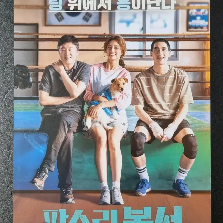 [영화팜플렛] 판소리복서 (2019) 엄태구 이혜리 김희원 영화전단지